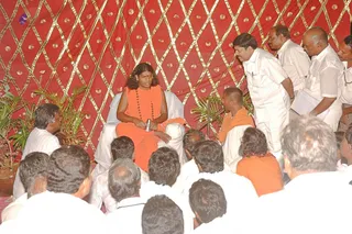 April 2008 - Making Of Kailaasa In Tiruvannamalai