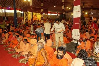 Annadhan during Nasik Kumbhamela 2015