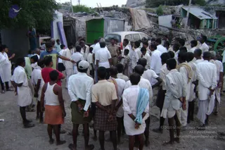 September 2006 - Sindhanur flood relief