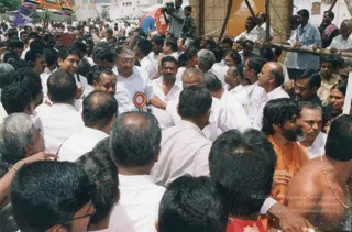 October 03 2004 - Addressing the Sengunthar Community gathering of South India