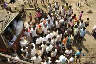 September 2006 - Sindhanur flood relief