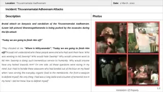 Tiruvannamalai Aadheenam Persecution
