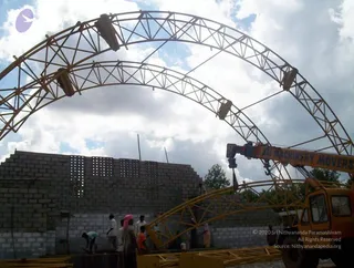 2005 - View-of-Ananda-Sabha-Construction