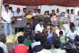 September 2006 - Sindhanur flood relief