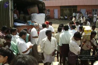 September 2006 - Sindhanur flood relief