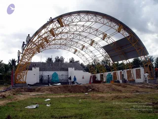 2005 - View-of-Ananda-Sabha-Construction