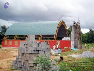 2005 - View-of-Ananda-Sabha-Construction