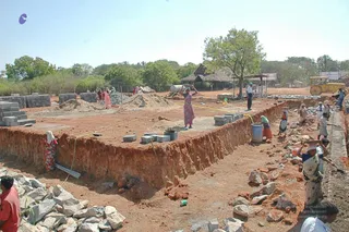 April 2008 - Making Of Kailaasa In Tiruvannamalai