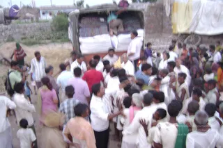 September 2006 - Sindhanur flood relief