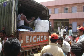 September 2006 - Sindhanur flood relief