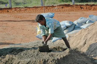 April 2008 - Making Of Kailaasa In Tiruvannamalai