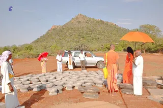 April 2008 - Making Of Kailaasa In Tiruvannamalai