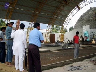2005 - View-of-Ananda-Sabha-Construction