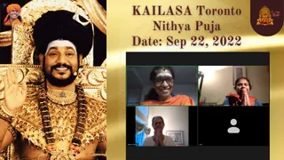 KAILASA TORONTO, CANADA on 9/22/2022