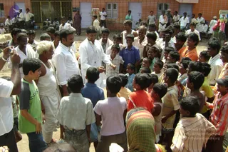 September 2006 - Sindhanur flood relief