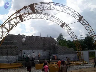 2005 - View-of-Ananda-Sabha-Construction