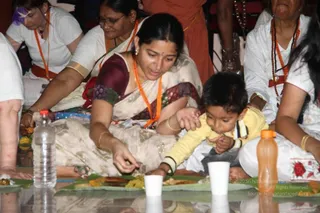 Annadhan during Allahabad Kumbhamela 2013