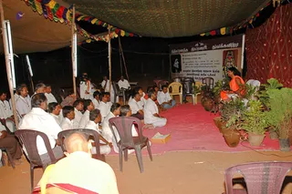 April 2008 - Making Of Kailaasa In Tiruvannamalai
