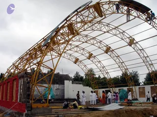 2005 - View-of-Ananda-Sabha-Construction