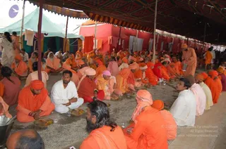 Annadhan during Allahabad Kumbhamela 2013