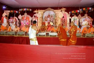 Annadhan during Nasik Kumbhamela 2015