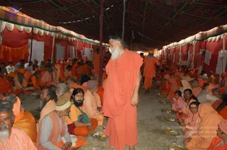 Annadhan during Allahabad Kumbhamela 2013
