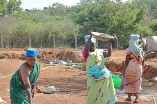 April 2008 - Making Of Kailaasa In Tiruvannamalai