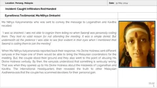 Malaysia Aadheenam Persecution