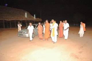 April 2008 - Making Of Kailaasa In Tiruvannamalai