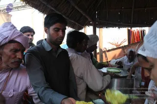 Annadhan during Allahabad Kumbhamela 2013
