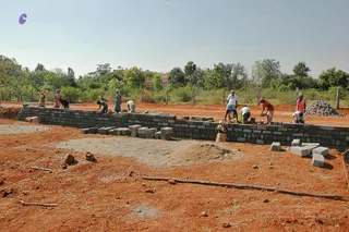 April 2008 - Making Of Kailaasa In Tiruvannamalai