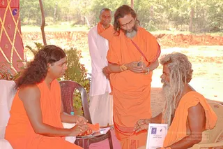 April 2008 - Making Of Kailaasa In Tiruvannamalai