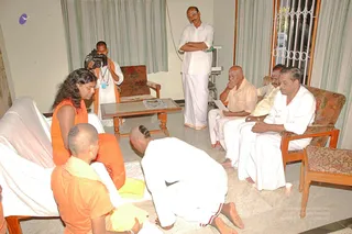 April 2008 - Making Of Kailaasa In Tiruvannamalai