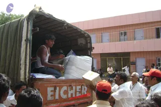 September 2006 - Sindhanur flood relief