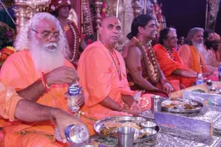 Annadhan during Nasik Kumbhamela 2015