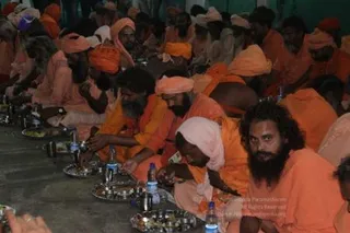 Annadhan during Nasik Kumbhamela 2015