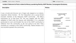 Malaysia Aadheenam Persecution