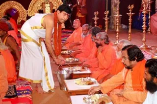 Annadhan during Nasik Kumbhamela 2015