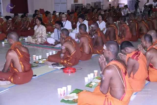 Annadhan during Allahabad Kumbhamela 2013
