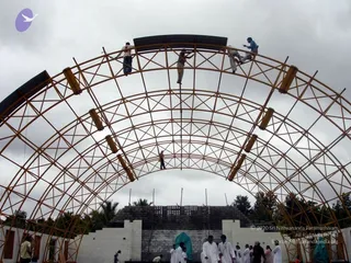 2005 - View-of-Ananda-Sabha-Construction