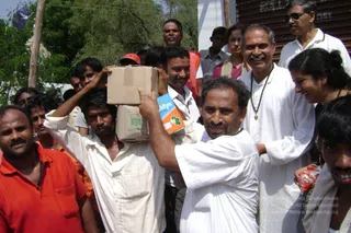 September 2006 - Sindhanur flood relief