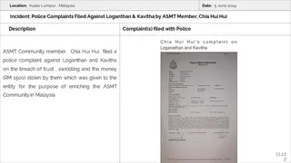 Malaysia Aadheenam Persecution