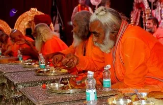 Annadhan during Nasik Kumbhamela 2015