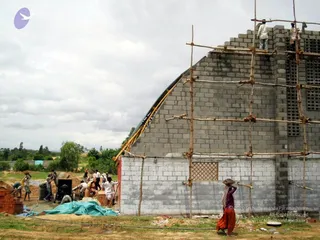 2005 - View-of-Ananda-Sabha-Construction