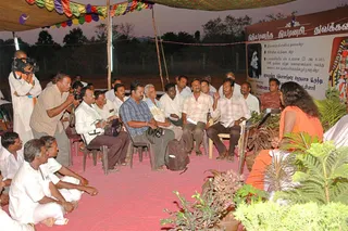 April 2008 - Making Of Kailaasa In Tiruvannamalai