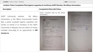 Malaysia Aadheenam Persecution