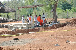 April 2008 - Making Of Kailaasa In Tiruvannamalai