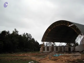 2005 - View-of-Ananda-Sabha-Construction