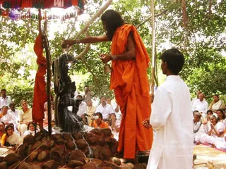 2004 - First Sannyas Deeksha At AdiKailaasa