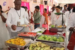 Annadhan during Allahabad Kumbhamela 2013